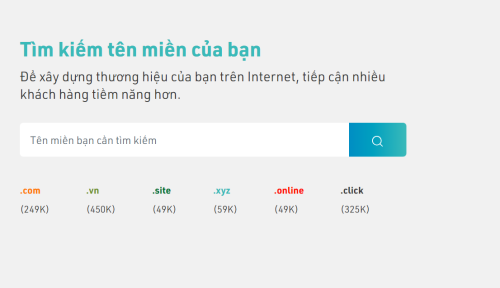Tutorial Thiết kế Website - Chọn tên miền & Hosting - Theme Wordpress 1 Lựa chọn tên miền